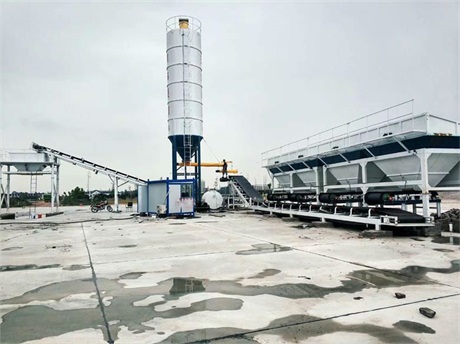 環(huán)保型600噸穩(wěn)定土廠拌設備的生產流程